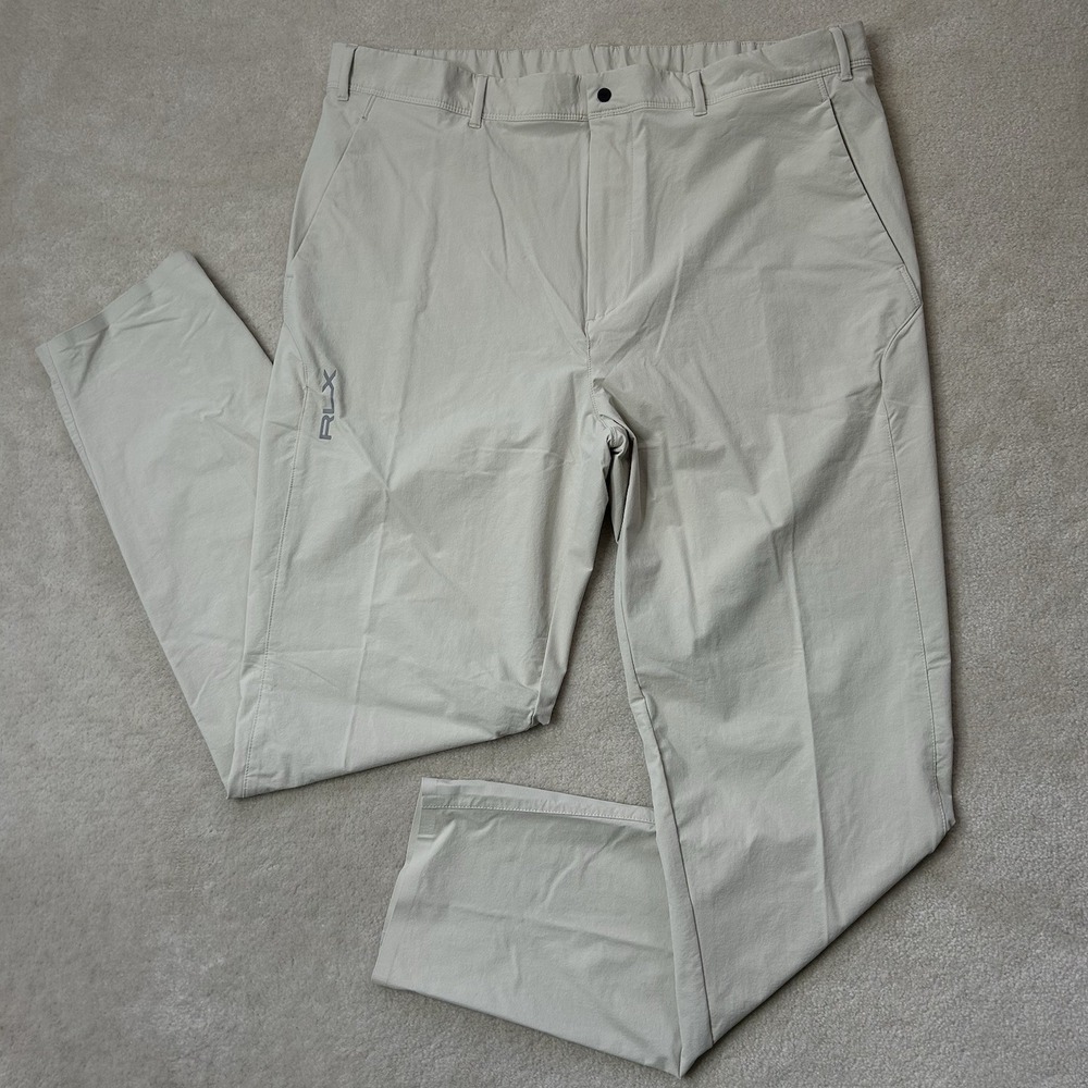 Ralph Lauren RLX Pants Men's 36x34 Stretch Golf Casual Performance Nylon Wicking